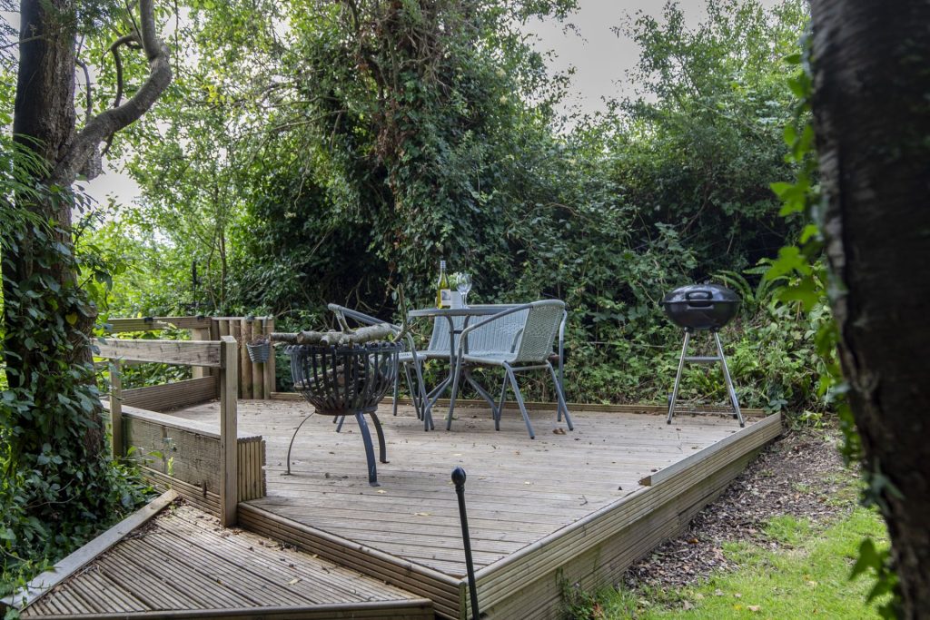Wellfield Cottage Solva Decking Area