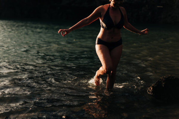 Swimming, St Davids Wales