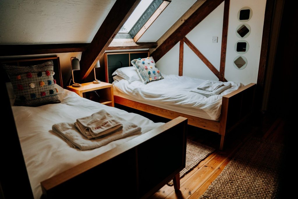 Park House St Davids Twin Bedroom