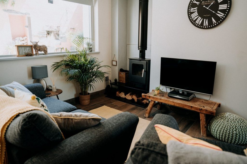 The Nest St Davids Livingroom