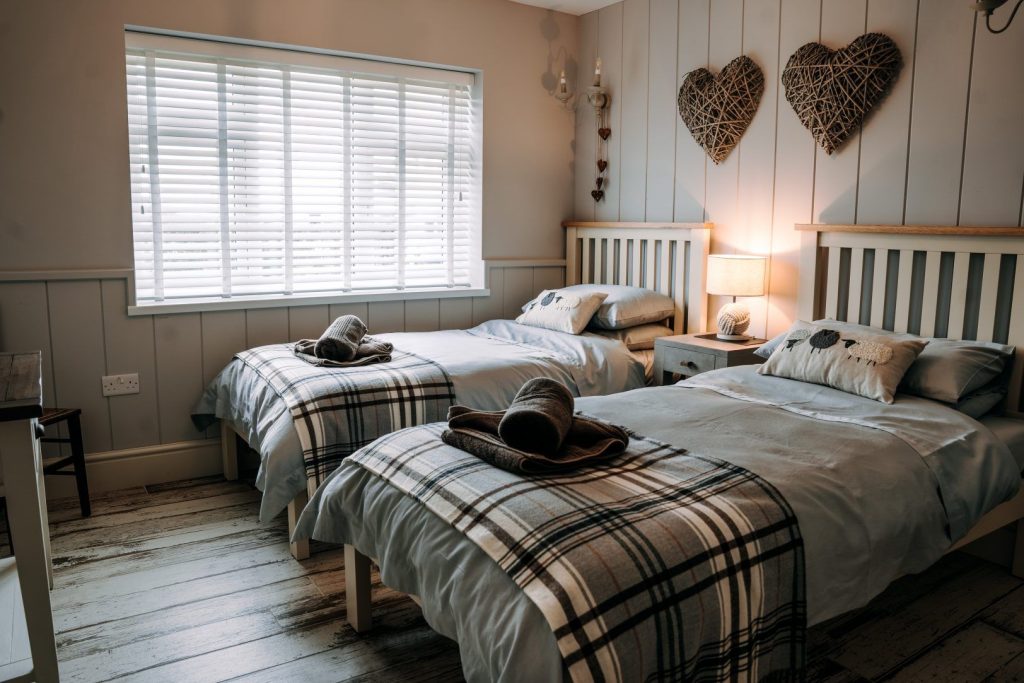 Secret Retreat St Davids Twin Bedroom