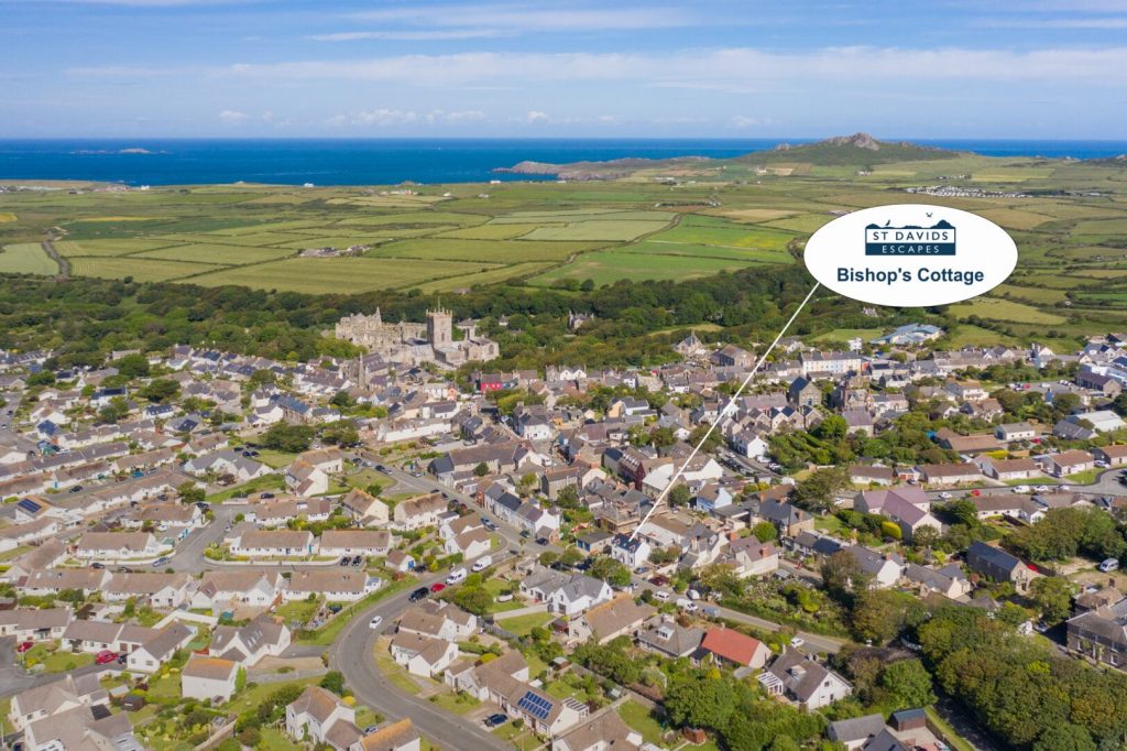 Bishops Cottage St Davids Location