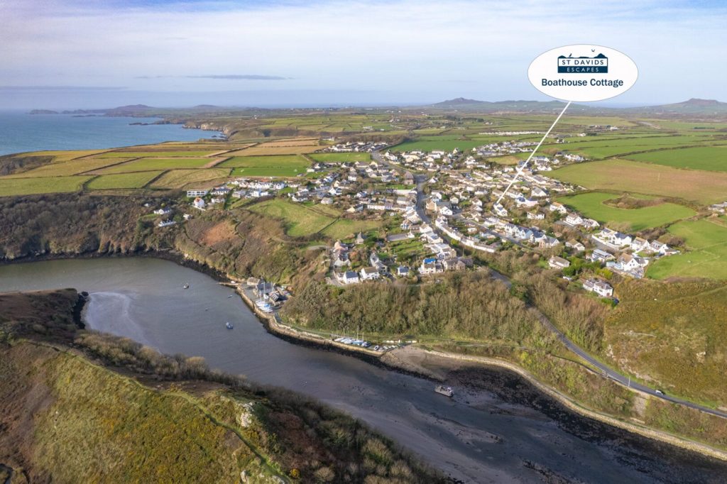 Boathouse Cottage Solva Location