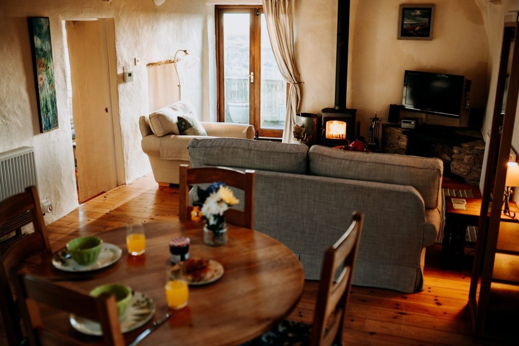 Bwthyn Dowrog St Davids lounge 3