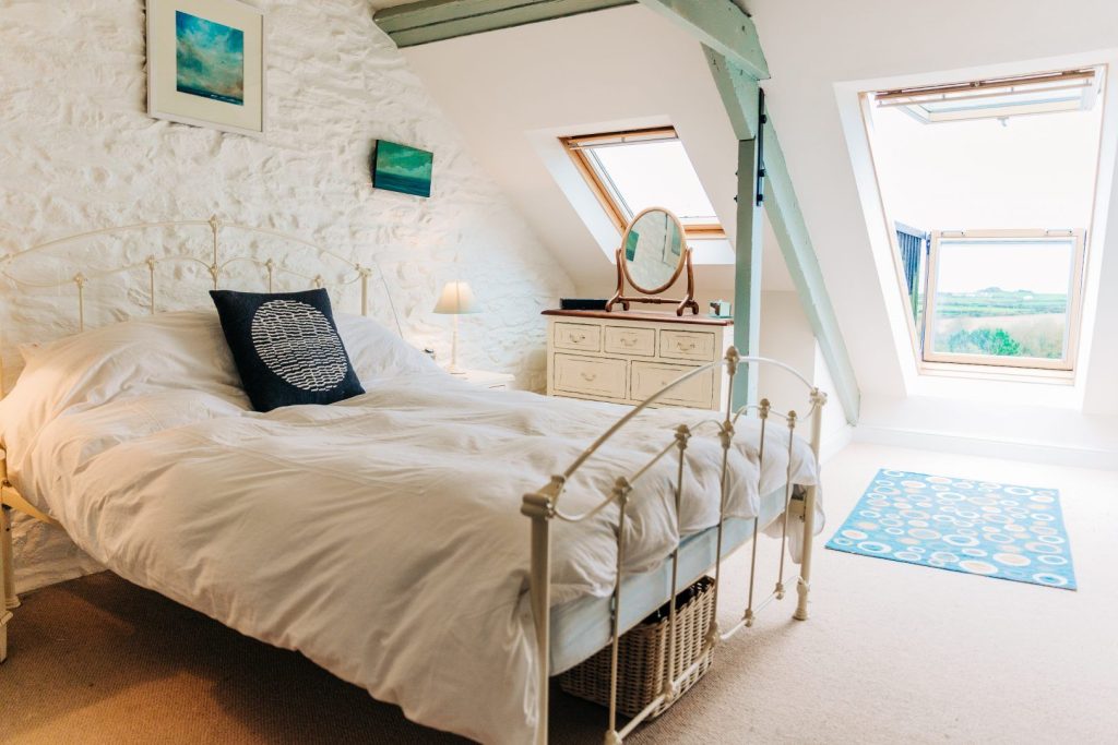 Captains House St Davids Attic Bedroom