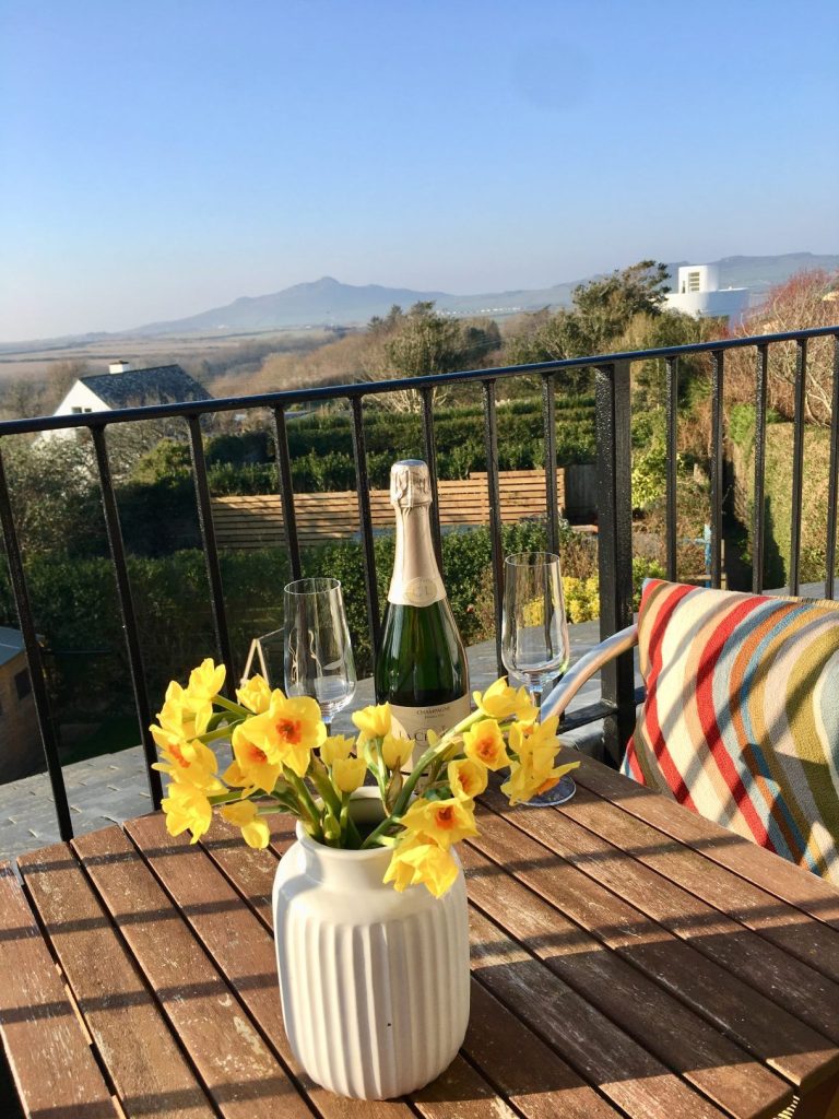 Captains House St Davids Balcony