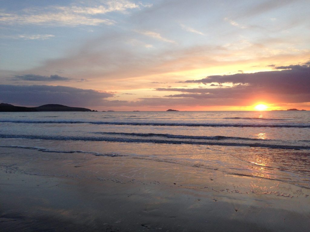 Whitesands Beach Sunset