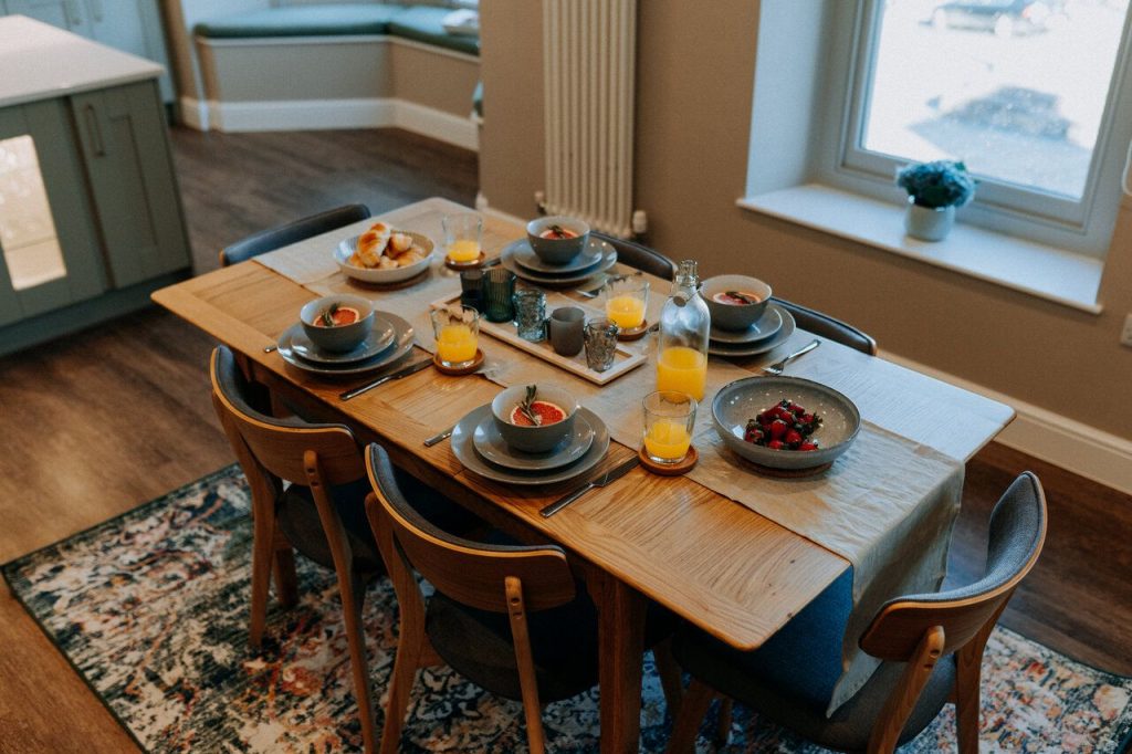 Cathedral House St Davids Dining Table 2