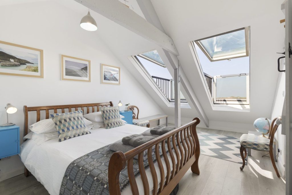 Coastguards House St Davids Master Bedroom