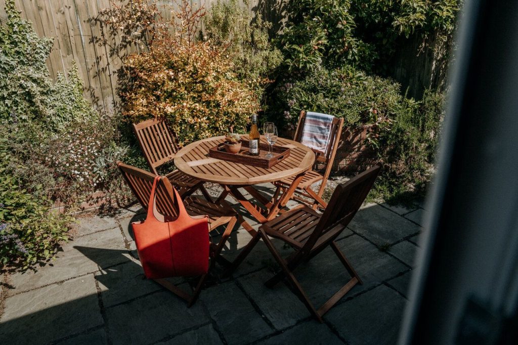 Dairy Cottage St Davids Patio 2