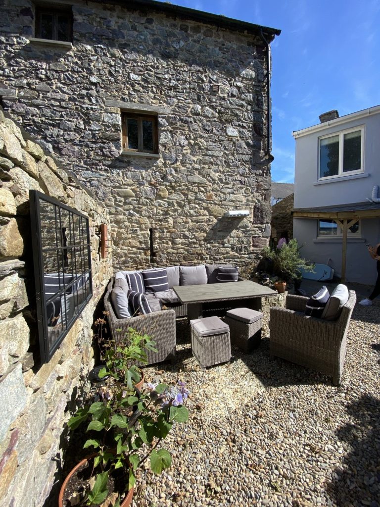 Golden House St Davids Garden 2