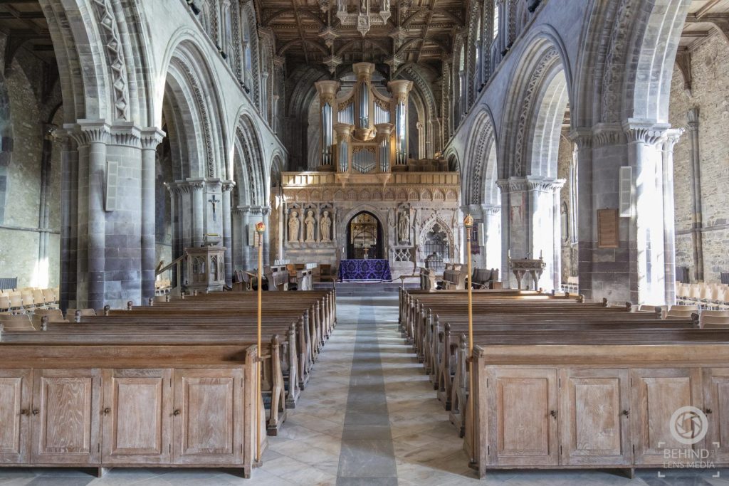 St Davids Cathedral Internal