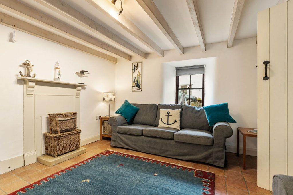 Harbourmasters Cottage St Davids Living Room