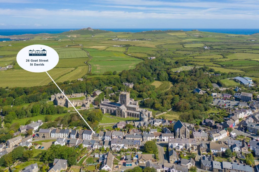 Harbourmasters Cottage St Davids Location