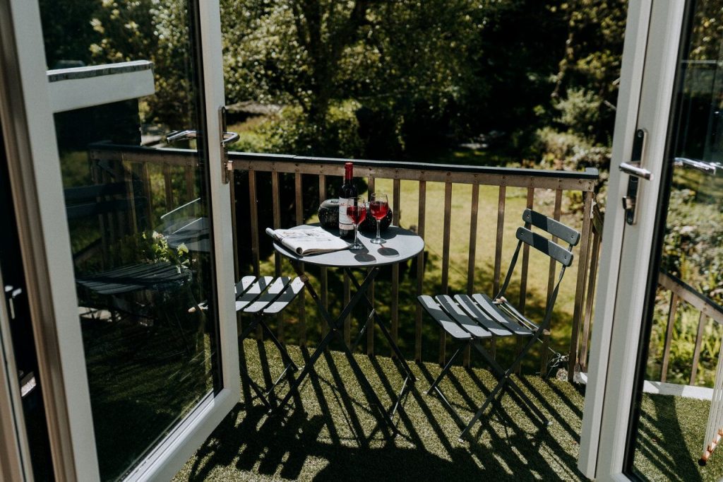 Grove Cottage Solva Balcony