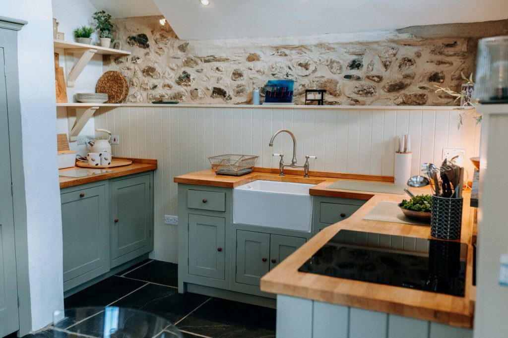 Yr Ydlan Aberiddy Kitchen 