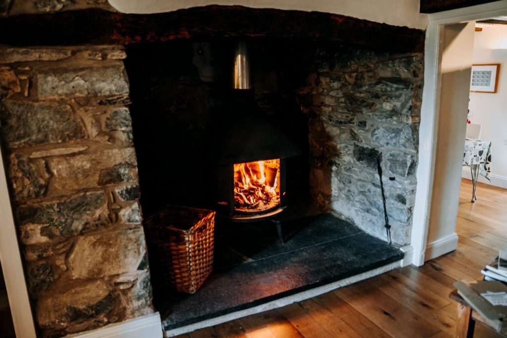 Yr Hen Laethdy Near St Davids Fireplace 