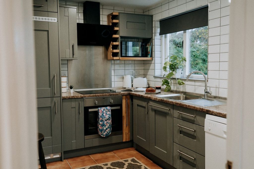Wellfield Cottage Solva Kitchen Area
