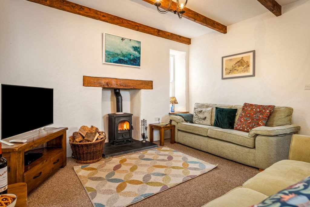 Laurel Cottage St Davids Living Room