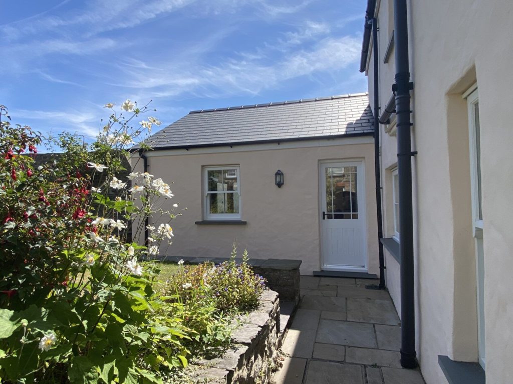 Laurel Cottage St Davids Rear Entrance