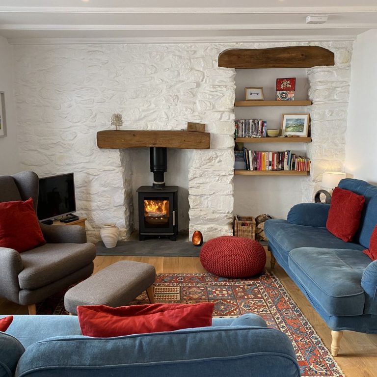 Nun Street Cottage St Davids Living Room