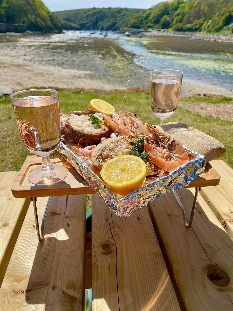 Seafood Platter Solva Harbour