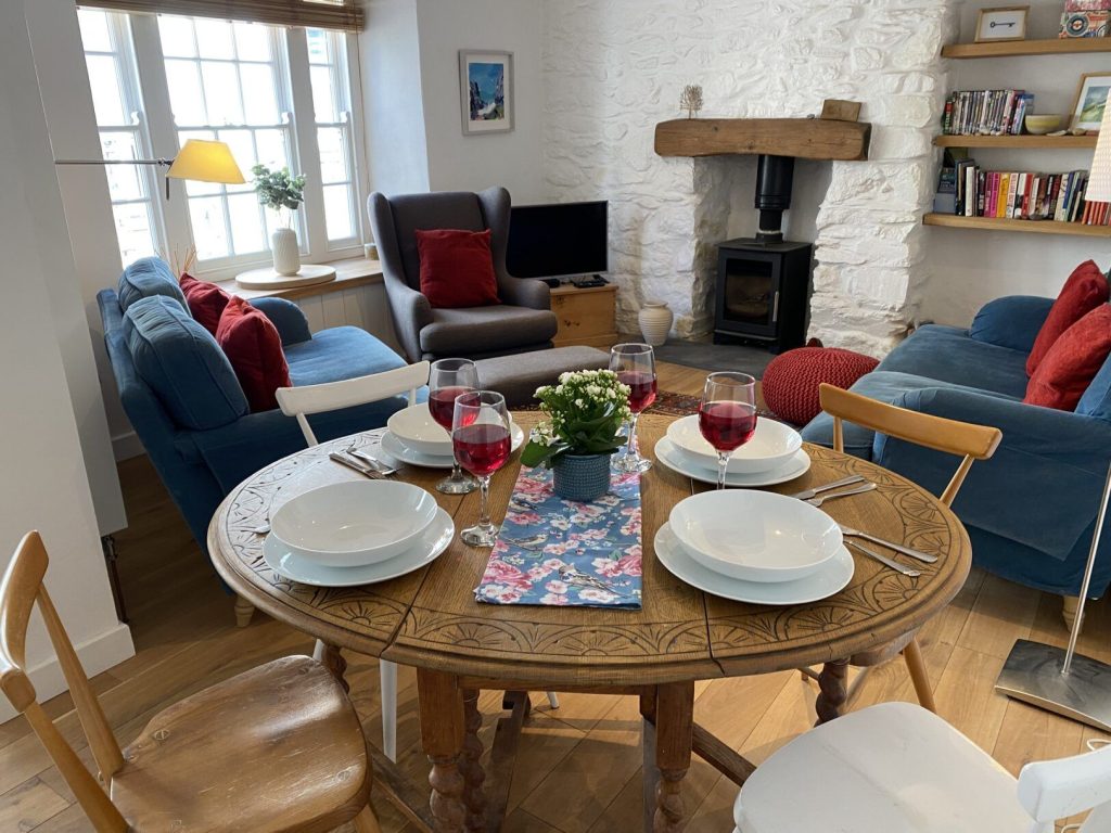 Nun Street Cottage St Davids Dining Table