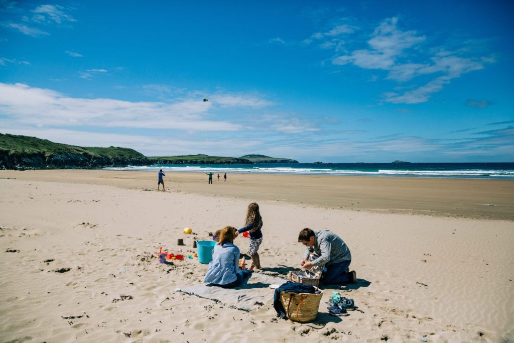 Whitesands Beach St Davids Family