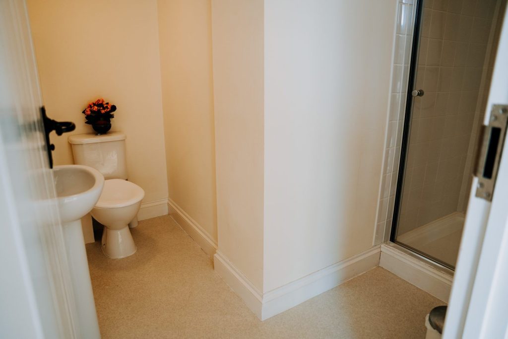 Penlan Cottage St Davids Down Stairs Shower Room