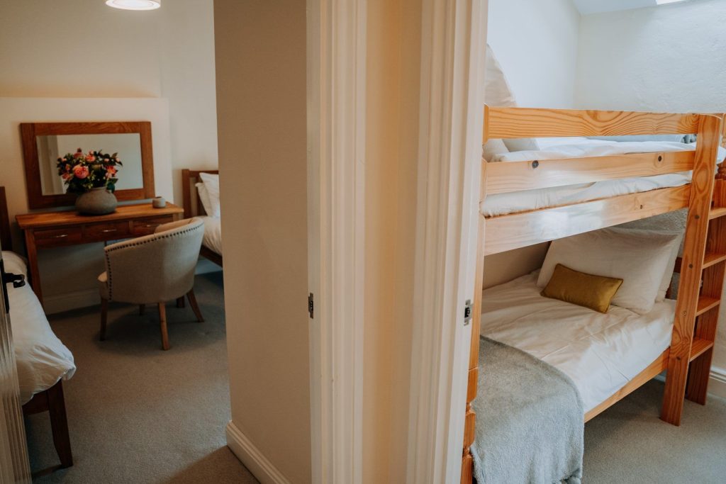 Penlan Farmhouse St Davids Bunk Bedroom