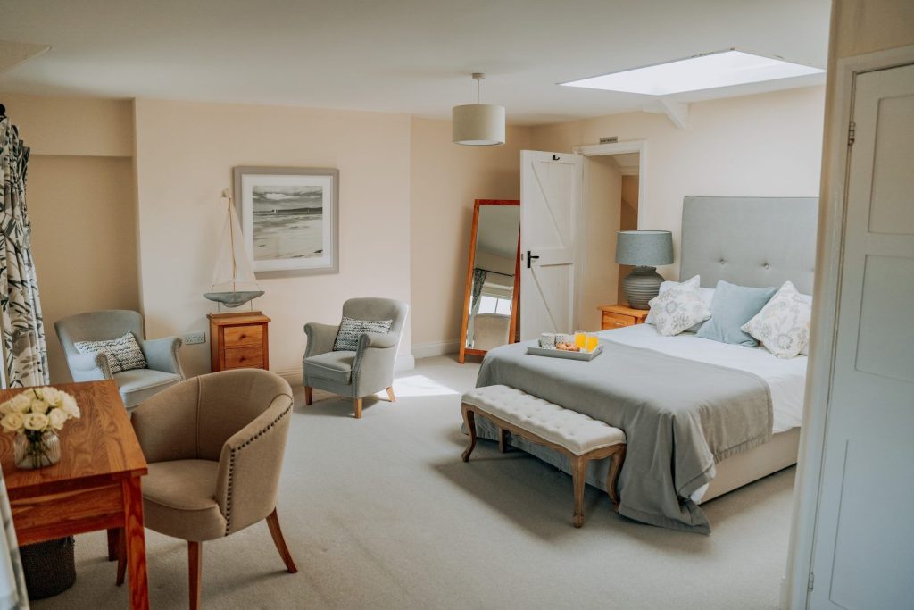 Penlan Farmhouse St Davids King Size Bedroom