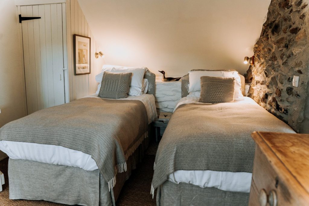 Rhodiad Mill St Davids 2nd Twin Room