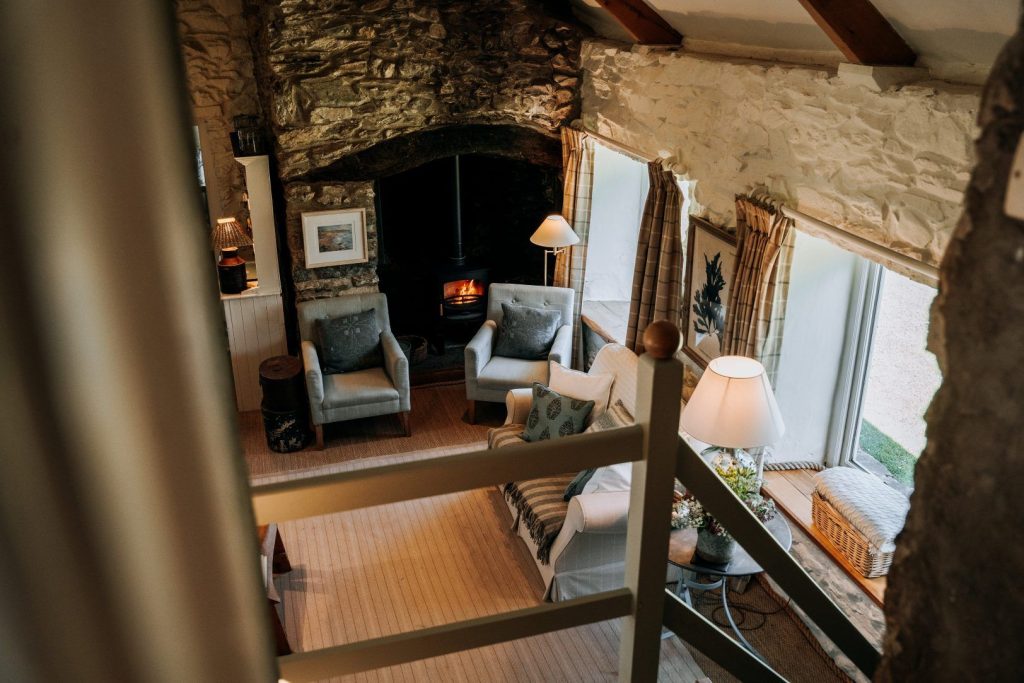 Rhodiad Mill St Davids Living Room 4