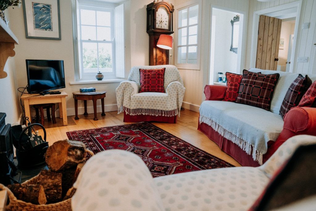 Summer Cottage St Davids Living Room