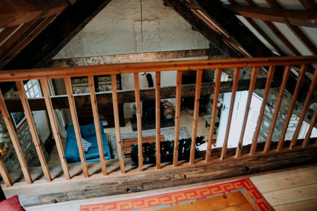 The Old Grove Bakery St Davids Twin Bedroom Balcony