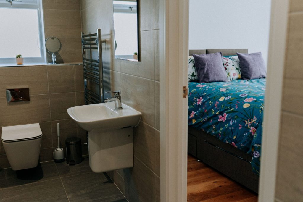 The Puffin Burrow St Davids Bathroom