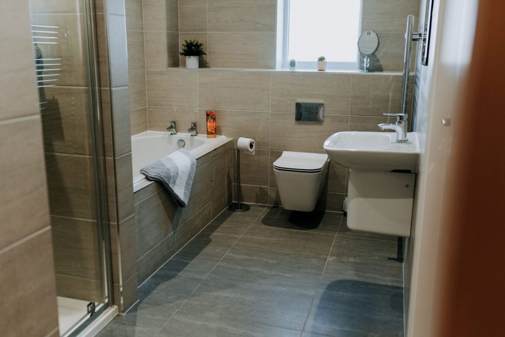 The Puffin Burrow St Davids Bathroom 2