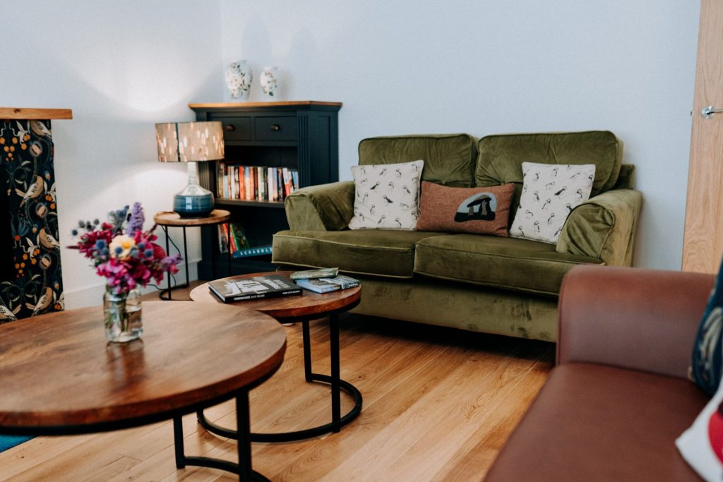 The Puffin Burrow St Davids Living Room 3