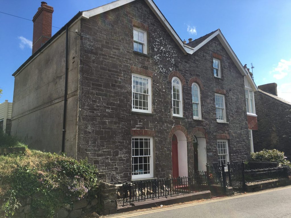 The Villa St Davids Front Exterior