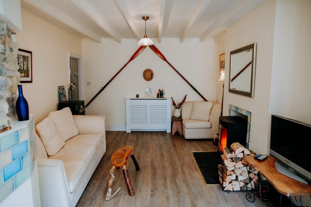 The Villa St Davids Living Area