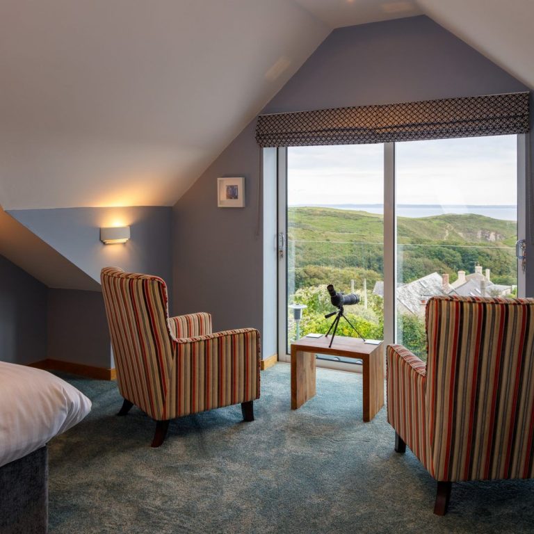 St Harmon Solva Master Bedroom