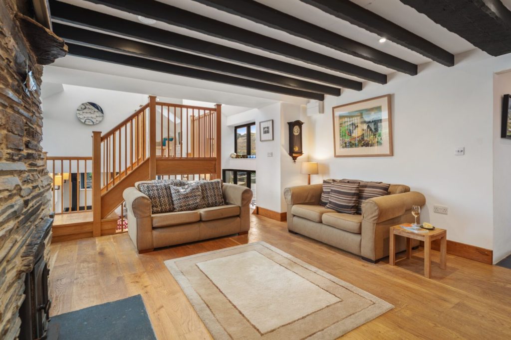 The Villa Abereiddy Lounge Area 4