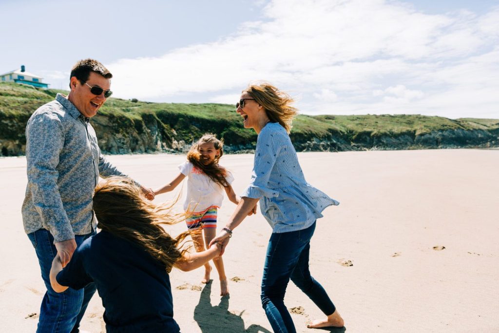 Whitesands Beach St Davids Family