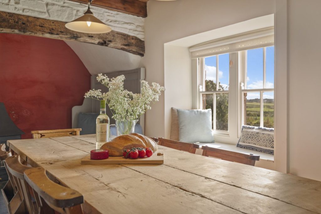 Wdig Cottage Near St Davids Dining Room 