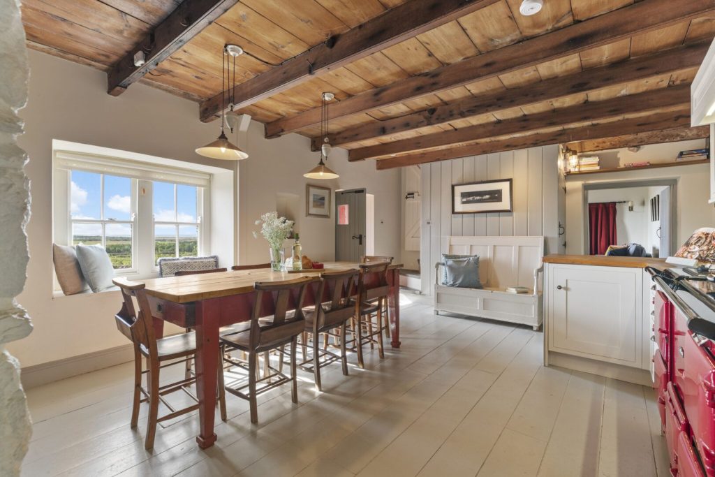 Wdig Cottage Near St Davids Kitchen Dining Area 