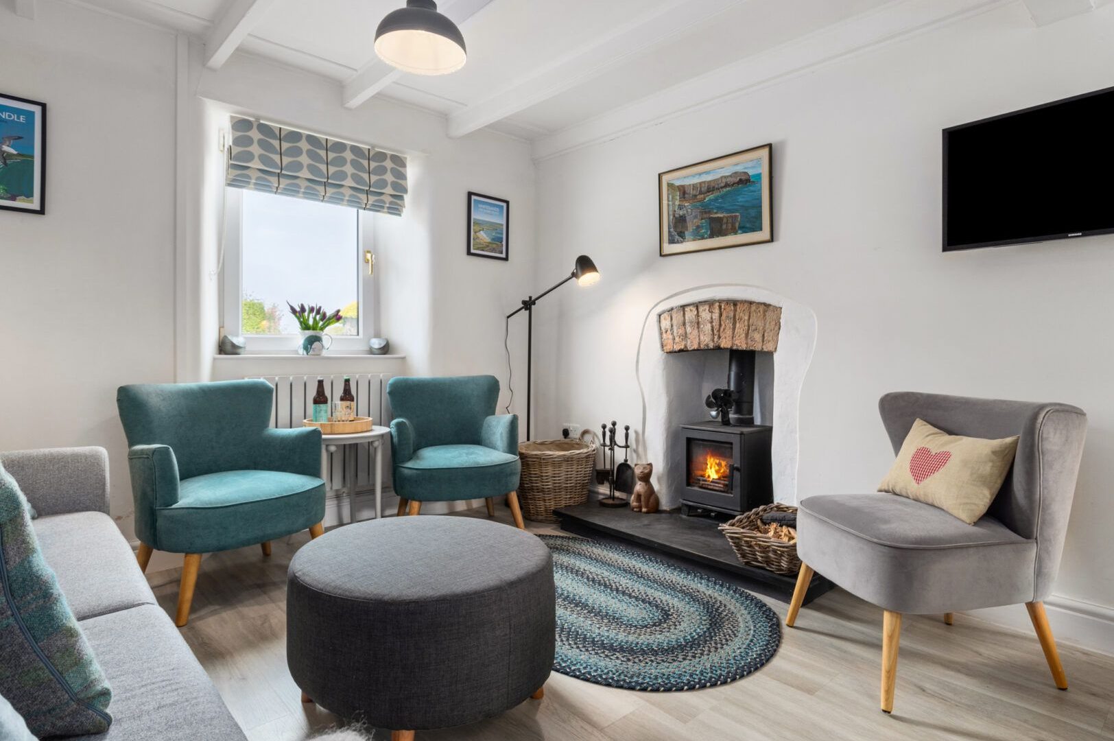 Pedwar Gwynt St Davids Living Area