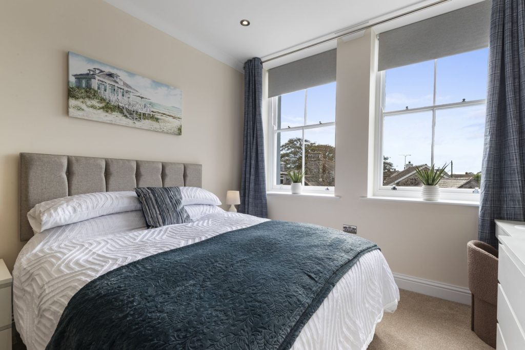 Cross Square View St Davids Kingsize Bedroom