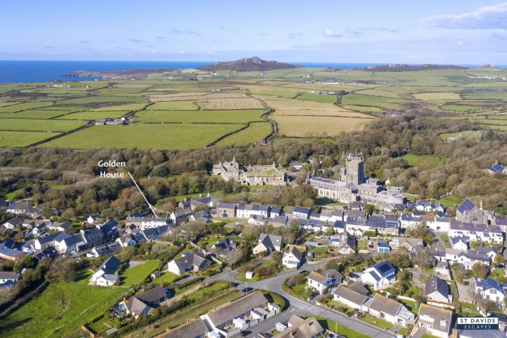 Golden House St Davids Location