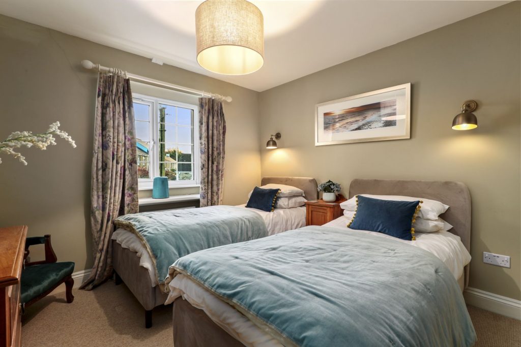 Golden House St Davids Twin Bedroom