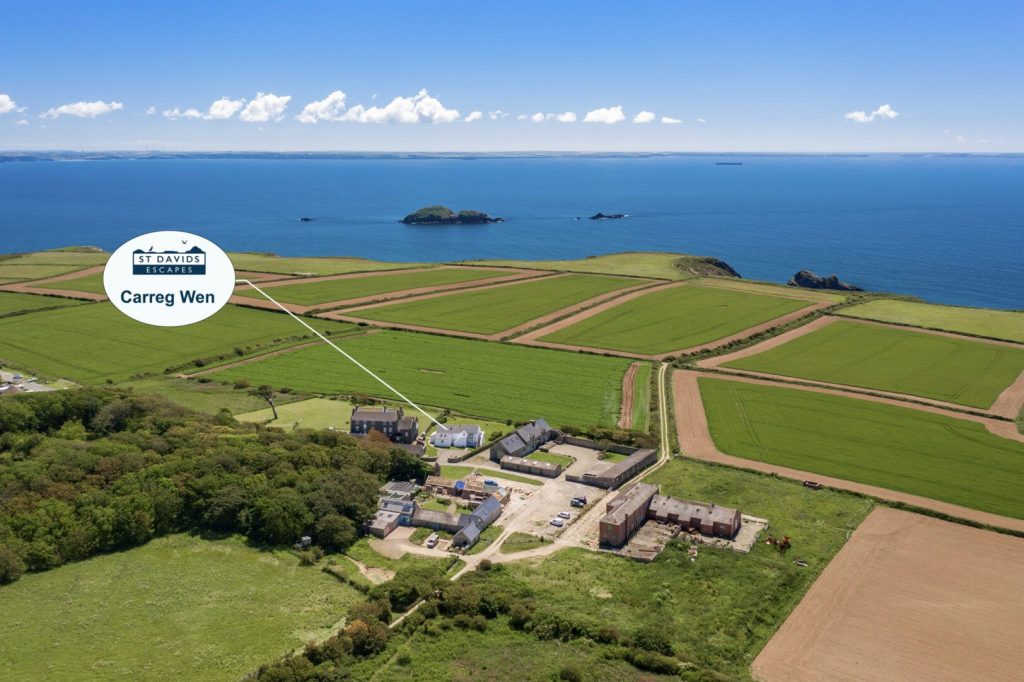 Carreg Wen Solva Location